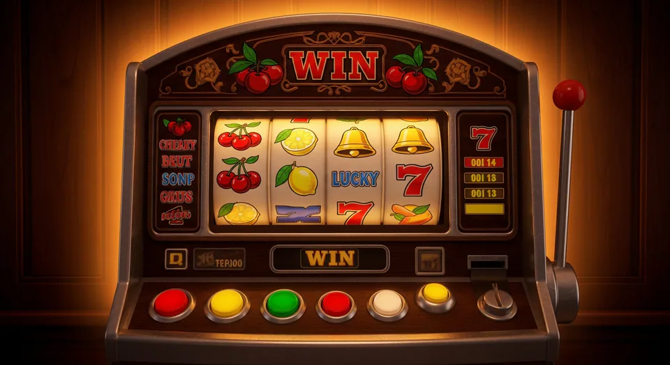 Kantine Fruitmachine — klassieke fruitgokkast